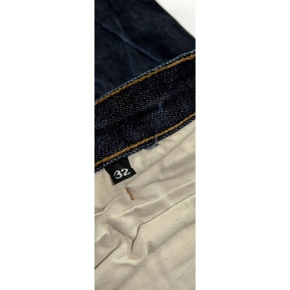 Thom Browne Straight Leg Button Fly Jeans in Blue Size 32 - Picture 5 of 5